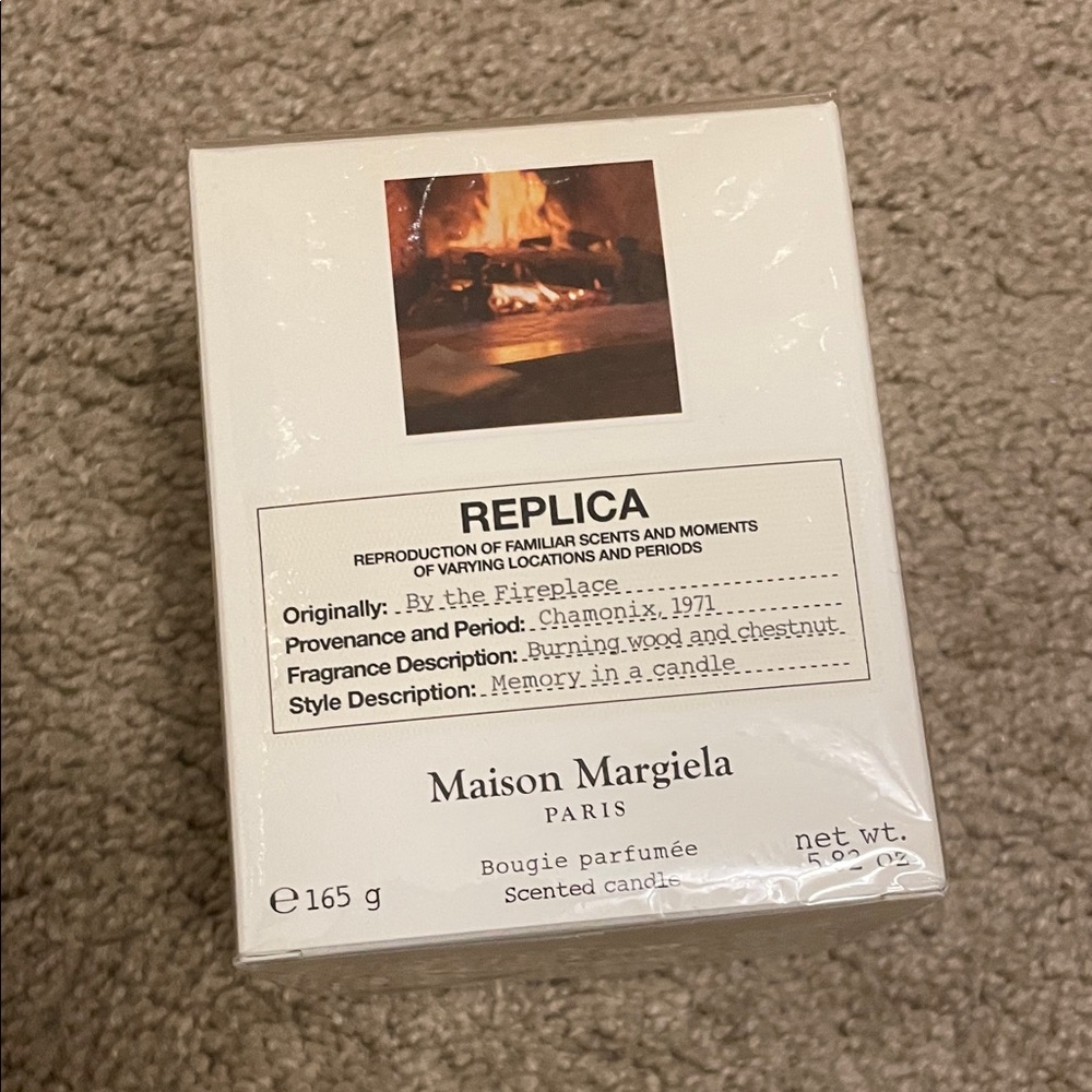 Replica Candle fireplace scent